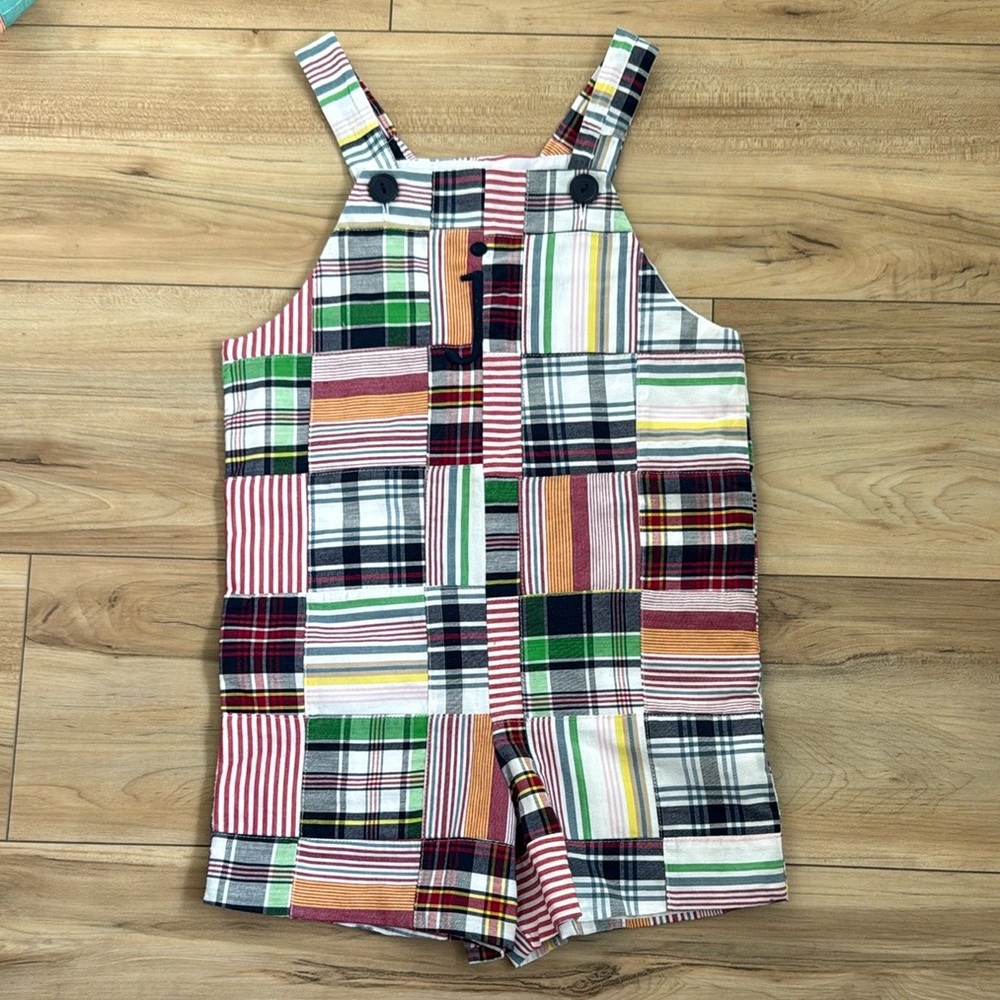 Kelly's Kids Patchwork Madras Longall “j” size 4
